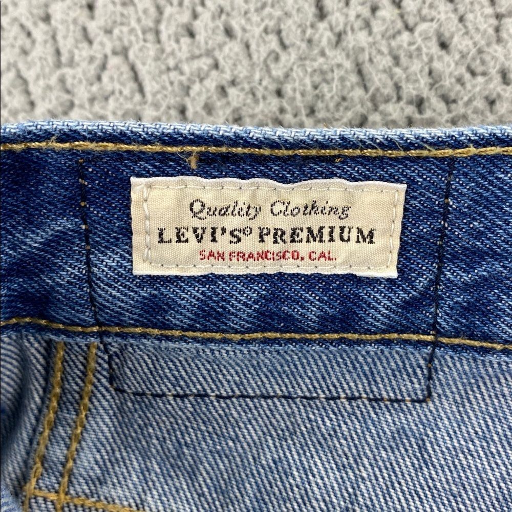 Levi's Premium XL Baggy Straight Seamed Women's No Stretch Jeans |  Size:  29 - Picture 8 of 15
